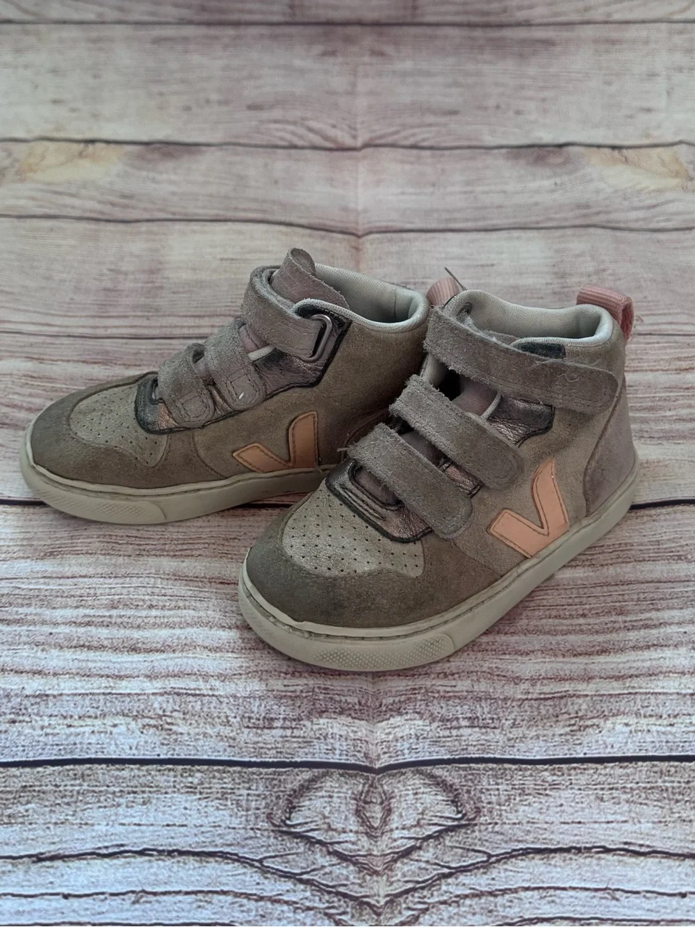 Veja Suede High-Top Sneakers